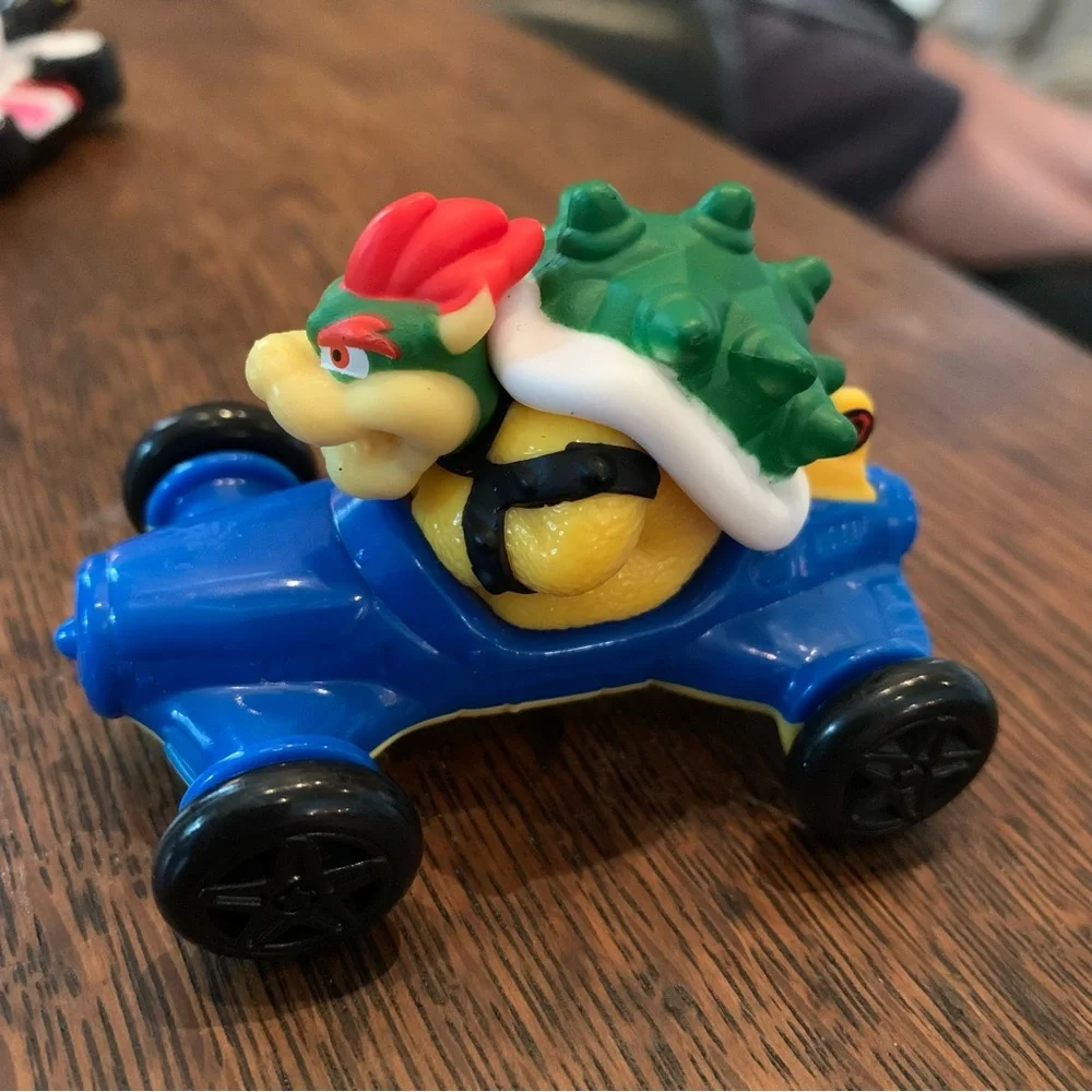 Bowser Nintendo Super Mario race car McDonalds happy meal collectors toy car
